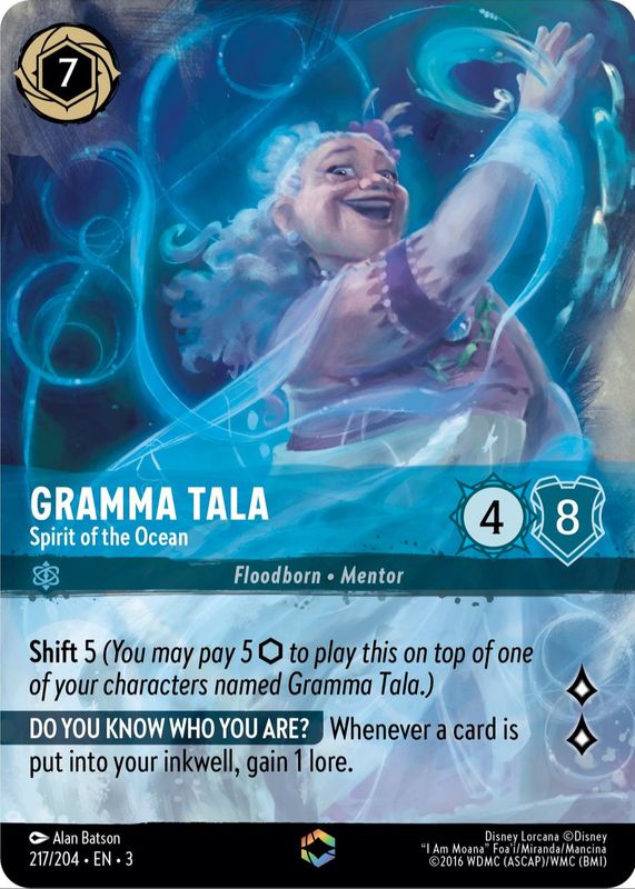 Gramma Tala - Spirit of the Ocean 2024 Into the Inklands #217/204